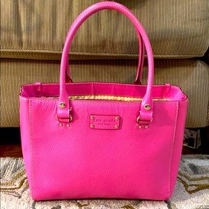 ♠️ Kate spade pink leather vintage satchel bag ♠️